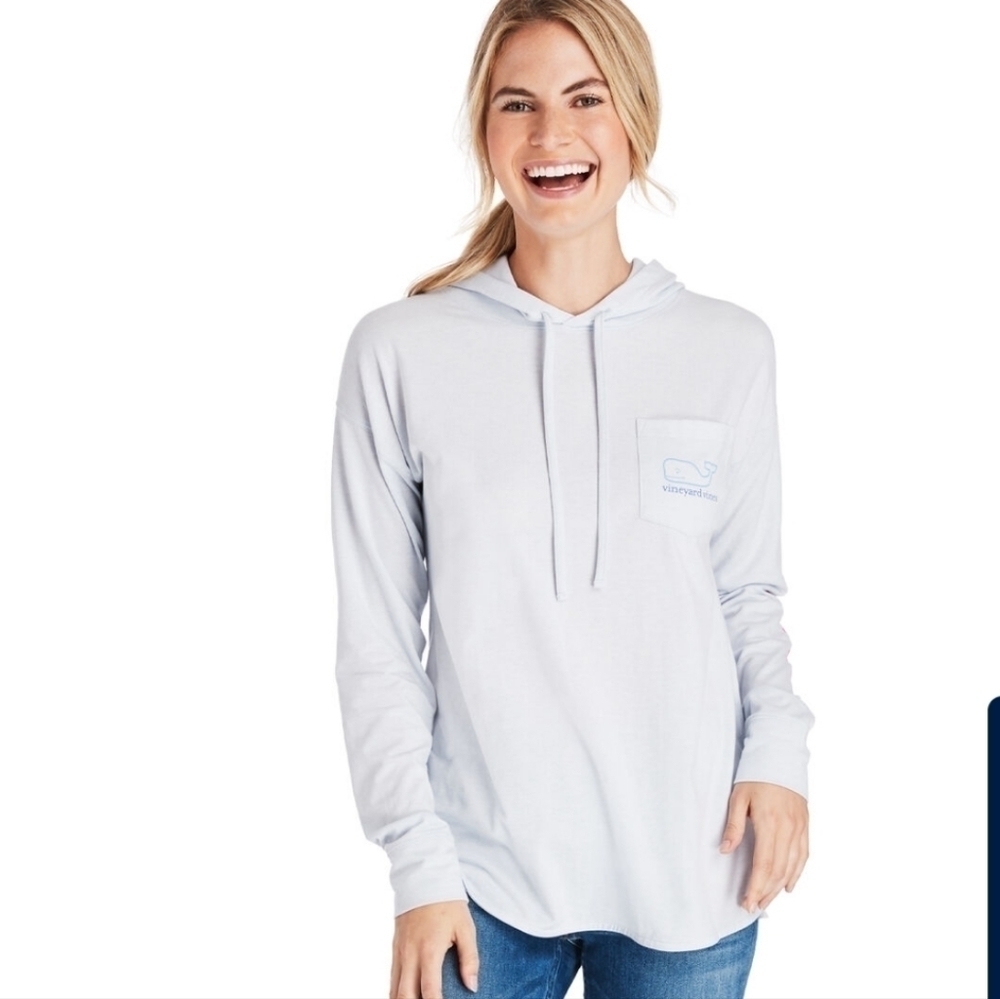 Vineyard Vines 100%Cotton Hooded Pullover